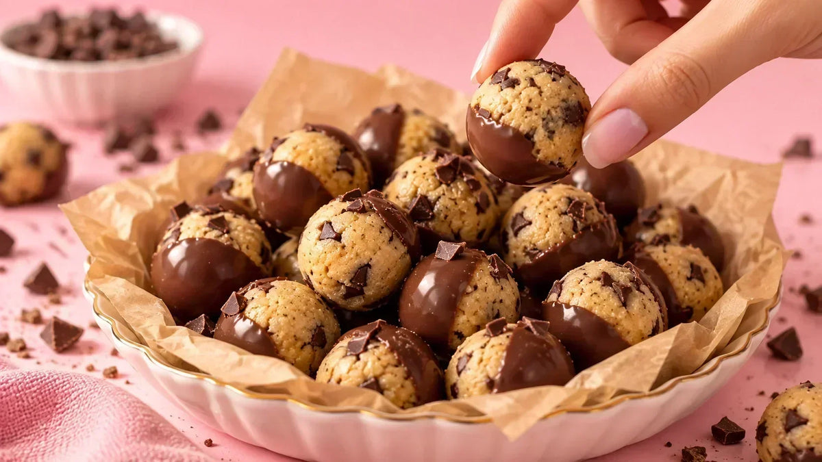 Cookie balls : la recette facile au moule demi-sphère