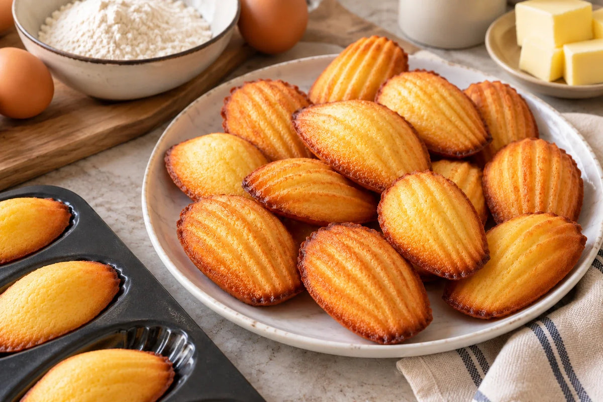 Recette de madeleines moelleuses : les astuces pour une belle bosse