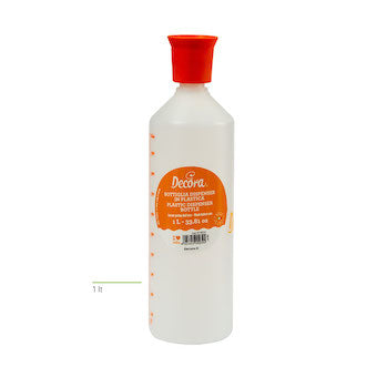 Bouteille graduée pour sirop 1 L Decora