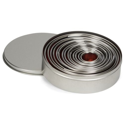 Boîte de 14 découpoirs ronds Patisse