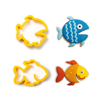 Découpoirs thème poisson x2 Decora
