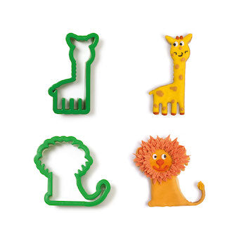 Découpoirs girafe et lion Decora