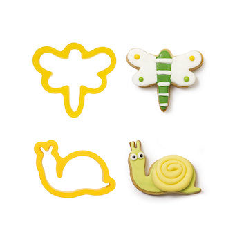 Découpoirs libellule et escargot Decora