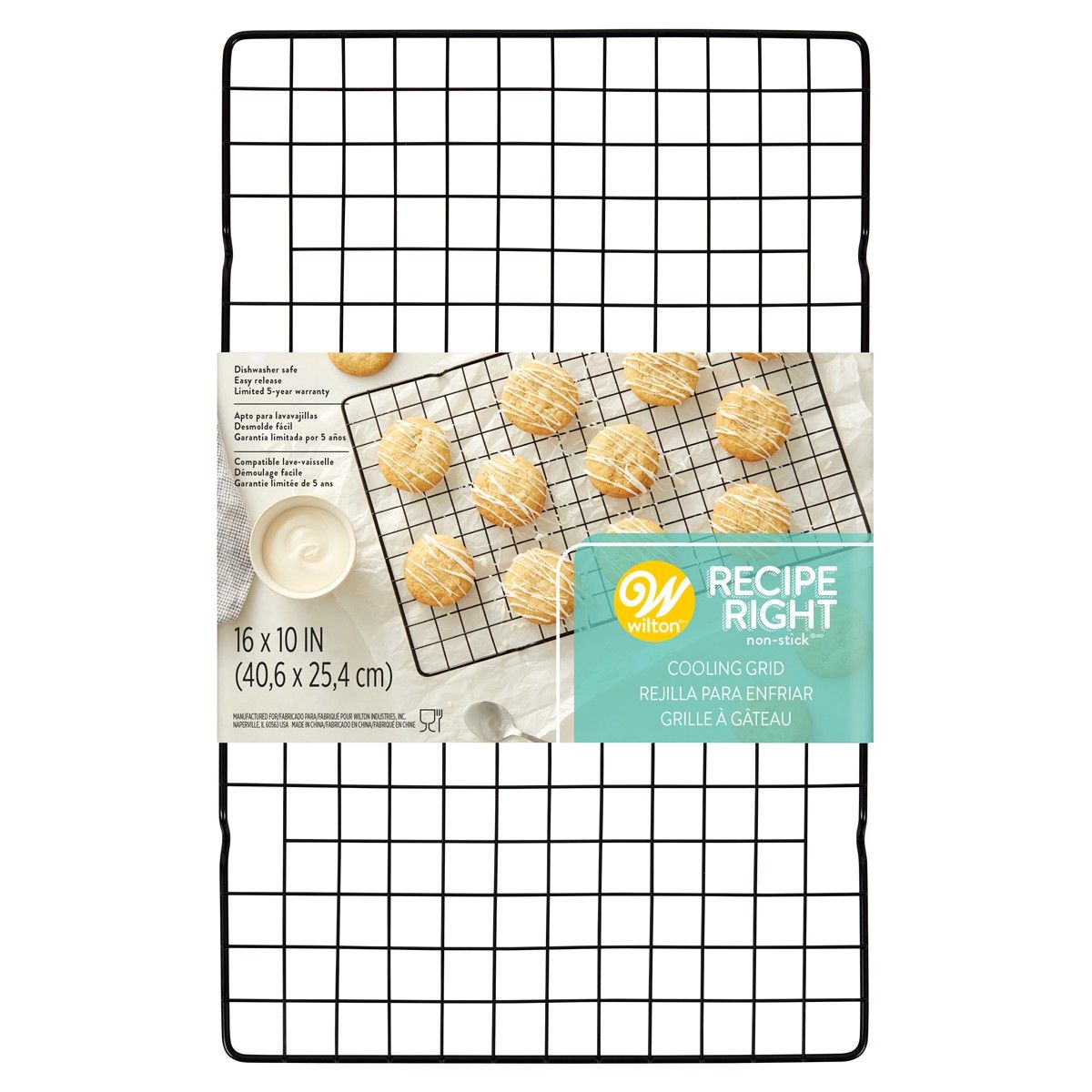 Grille de refroidissement anti-adhésive Wilton