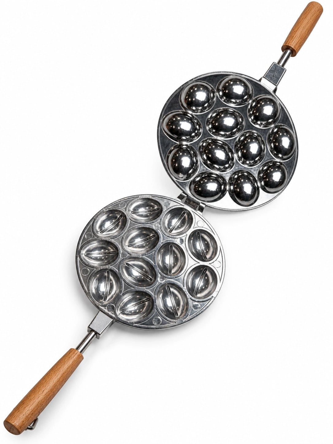 Moule à djouza 12 empreintes en aluminium Ø 19 cm