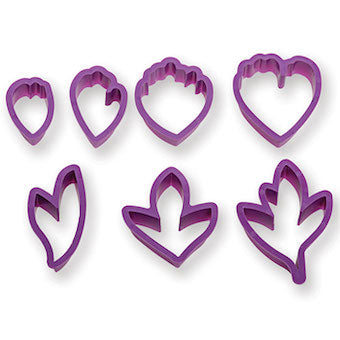 Découpoirs pivoine x7 Decora