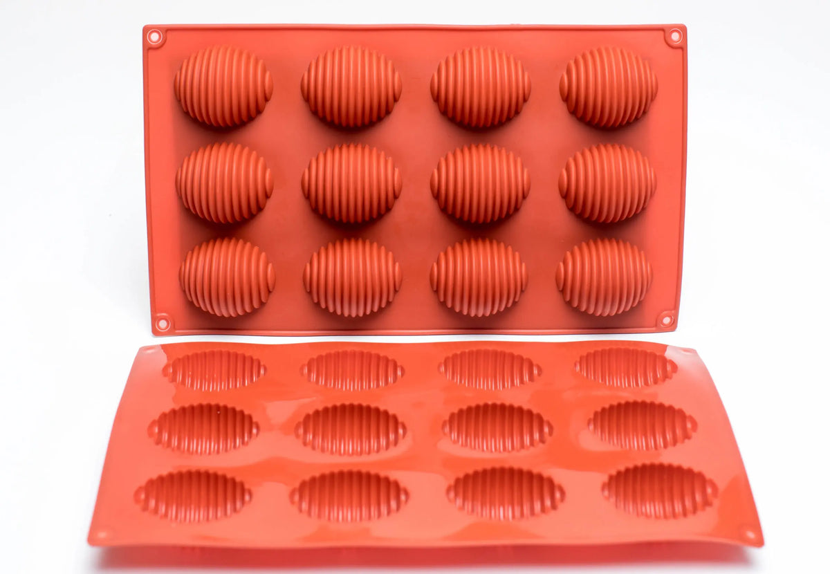 Moule silicone 12 demi-sphères ruche