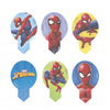 Décorations Comestibles Spider-Man en Azyme 6 cm Dekora x20