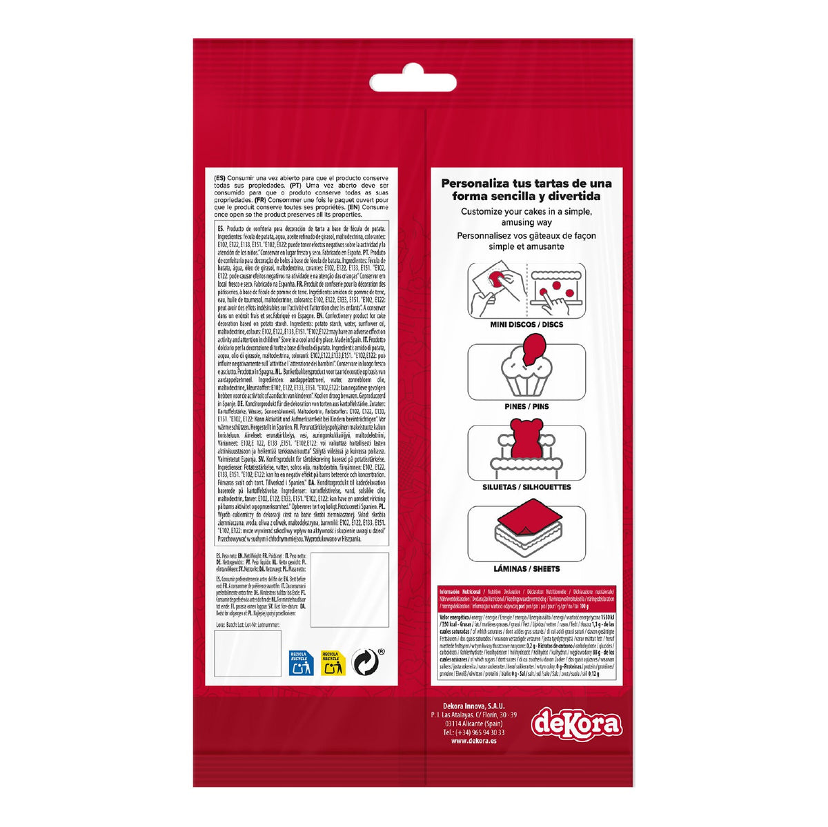 Décorations Comestibles Bluey en Azyme 6,5 cm Dekora x20