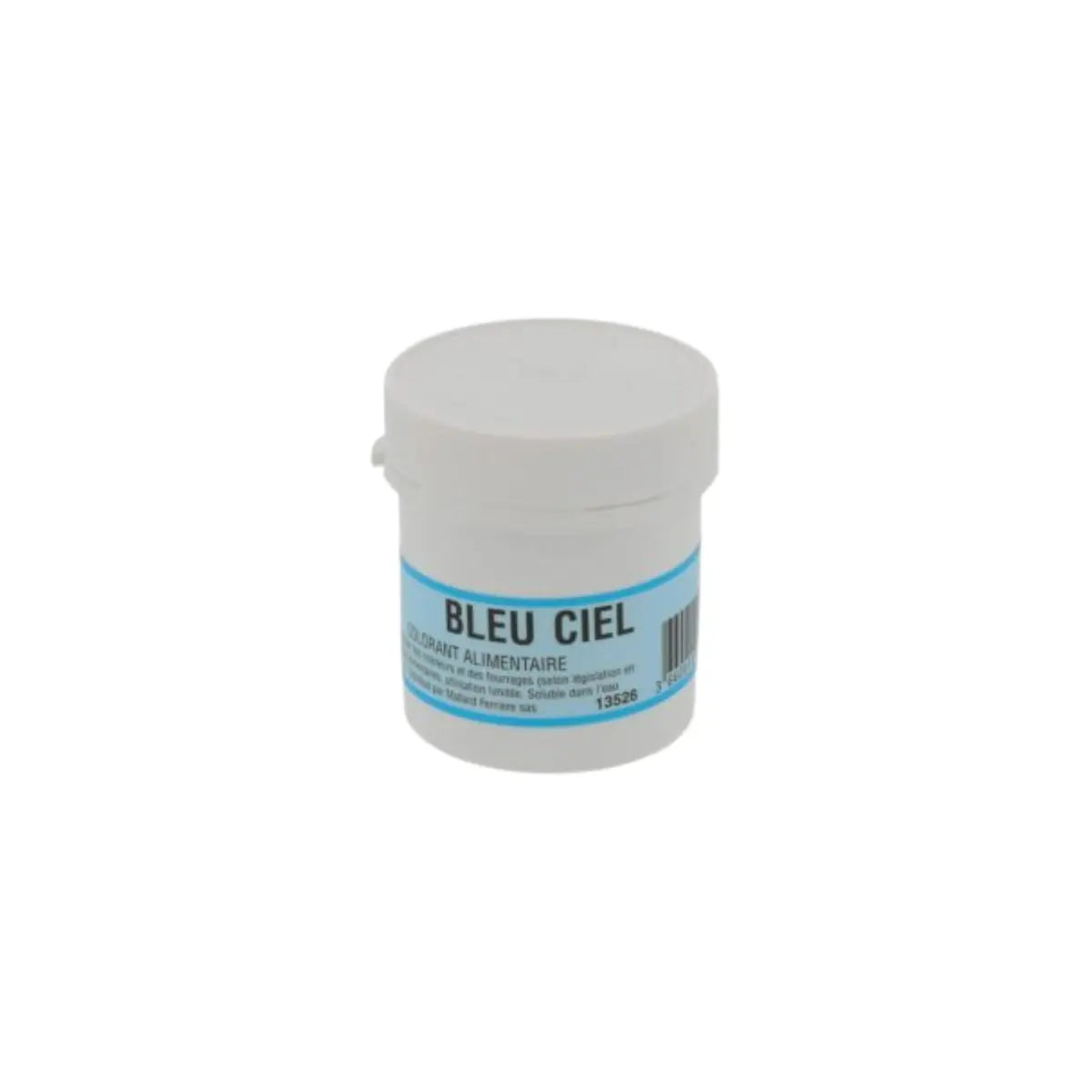Colorant poudre bleu ciel 20 g Mallard Ferriere
