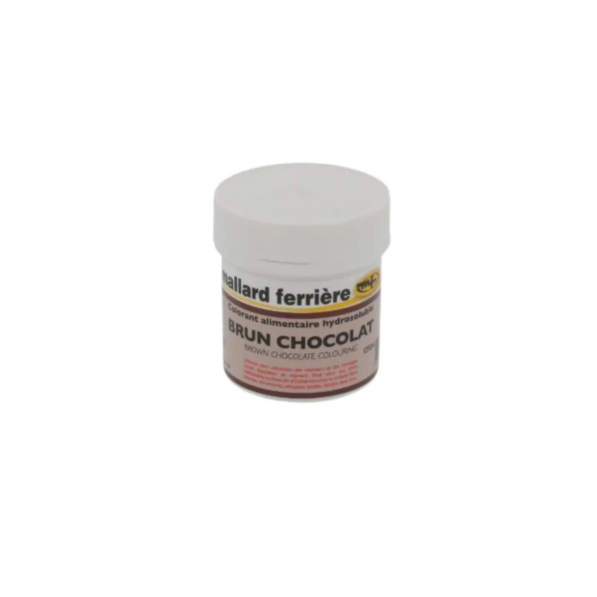 Colorant poudre brun chocolat 20 g Mallard Ferriere
