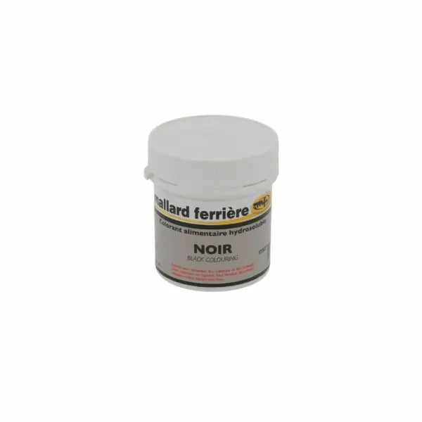 Colorant alimentaire en poudre noir 20 g Mallard Ferriere