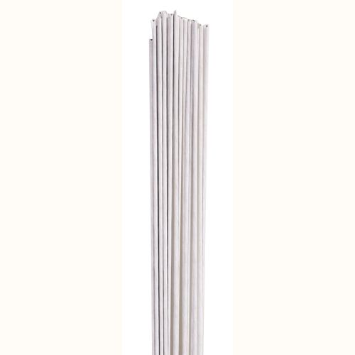 Tiges florales blanches calibre 18 (1,02 mm) lot de 20 Culpitt