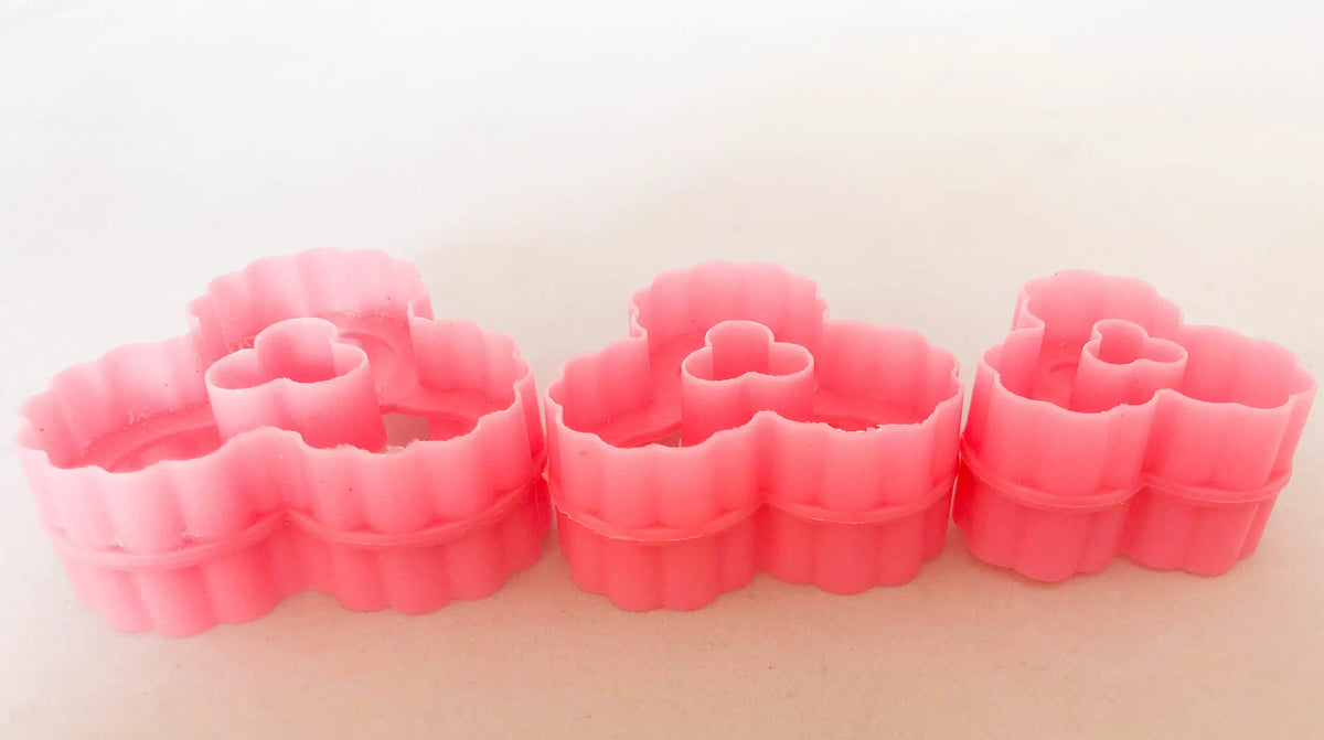 Découpoirs à sablés Triplette lot de 3 tailles