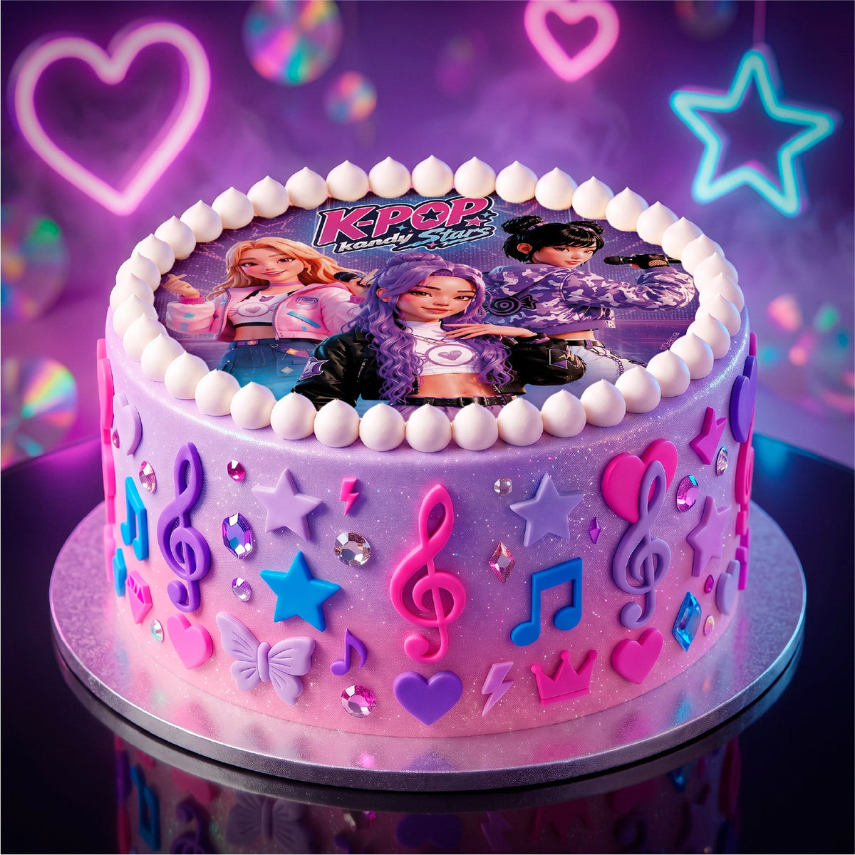 Disque Azyme K-Pop Kandy Stars Dekora Ø 20 cm