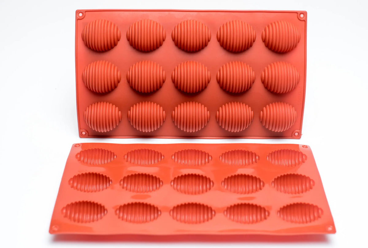 Moule silicone 15 demi-sphères ruche