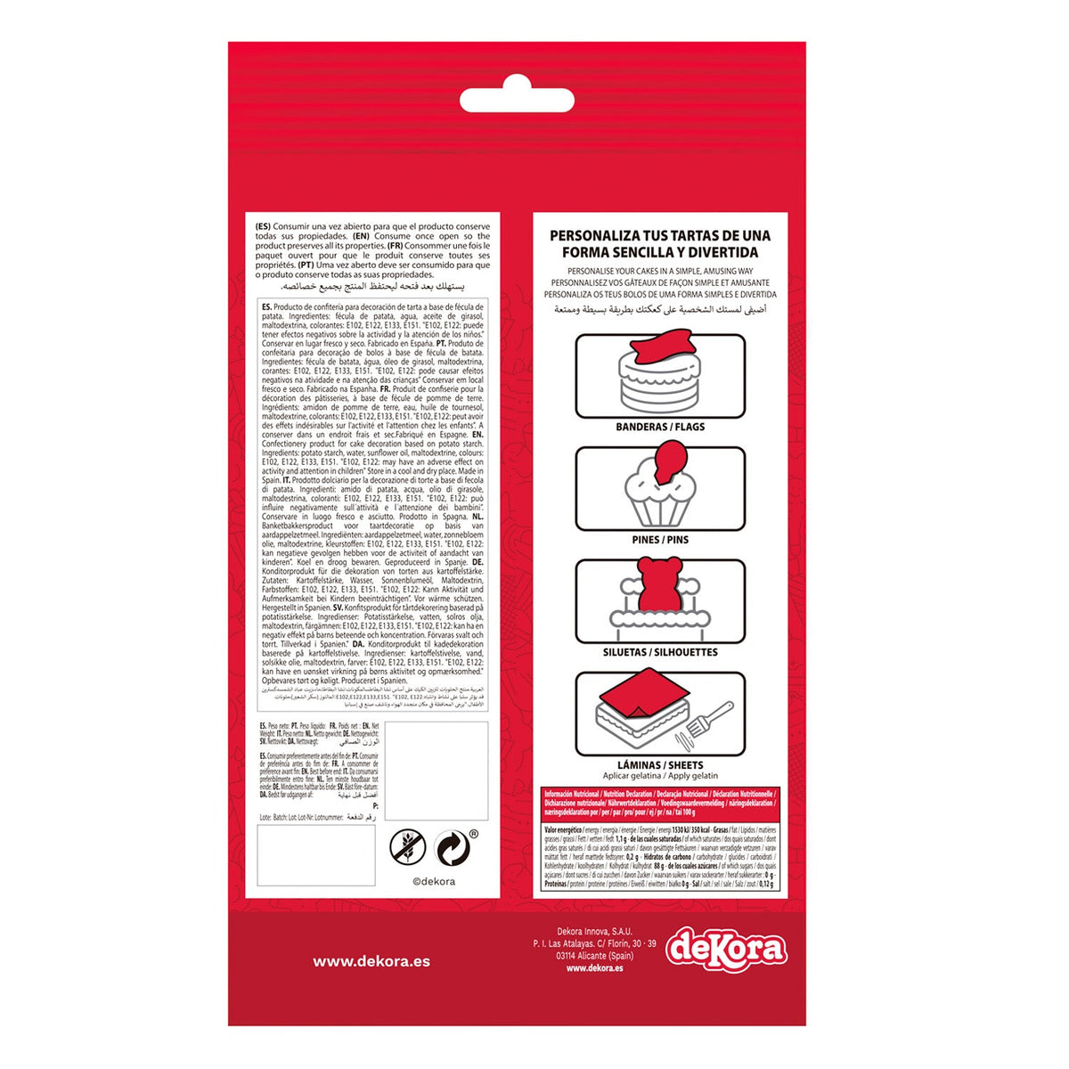 Silhouette Azyme Chase Pat’ Patrouille Dekora 14,8 x 21 cm