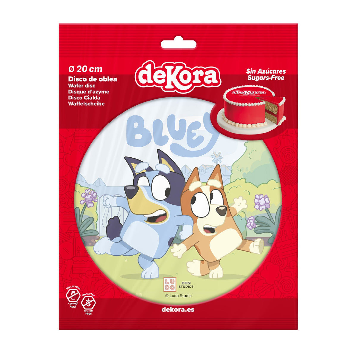 Disque Azyme Bluey Dekora Ø 20 cm
