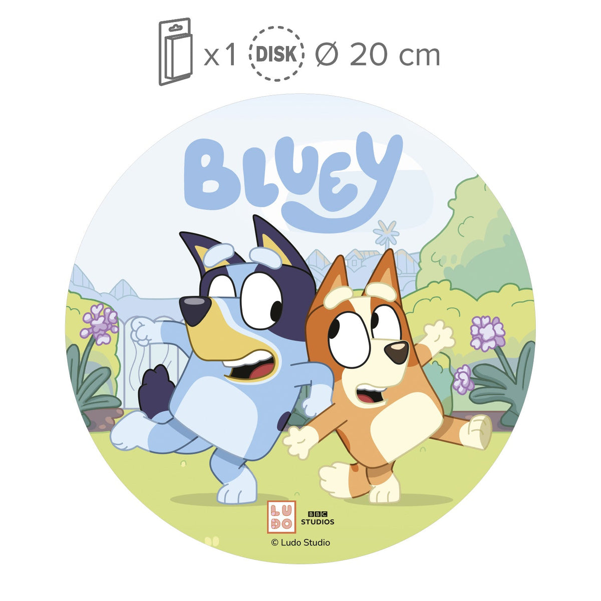 Disque Azyme Bluey Dekora Ø 20 cm