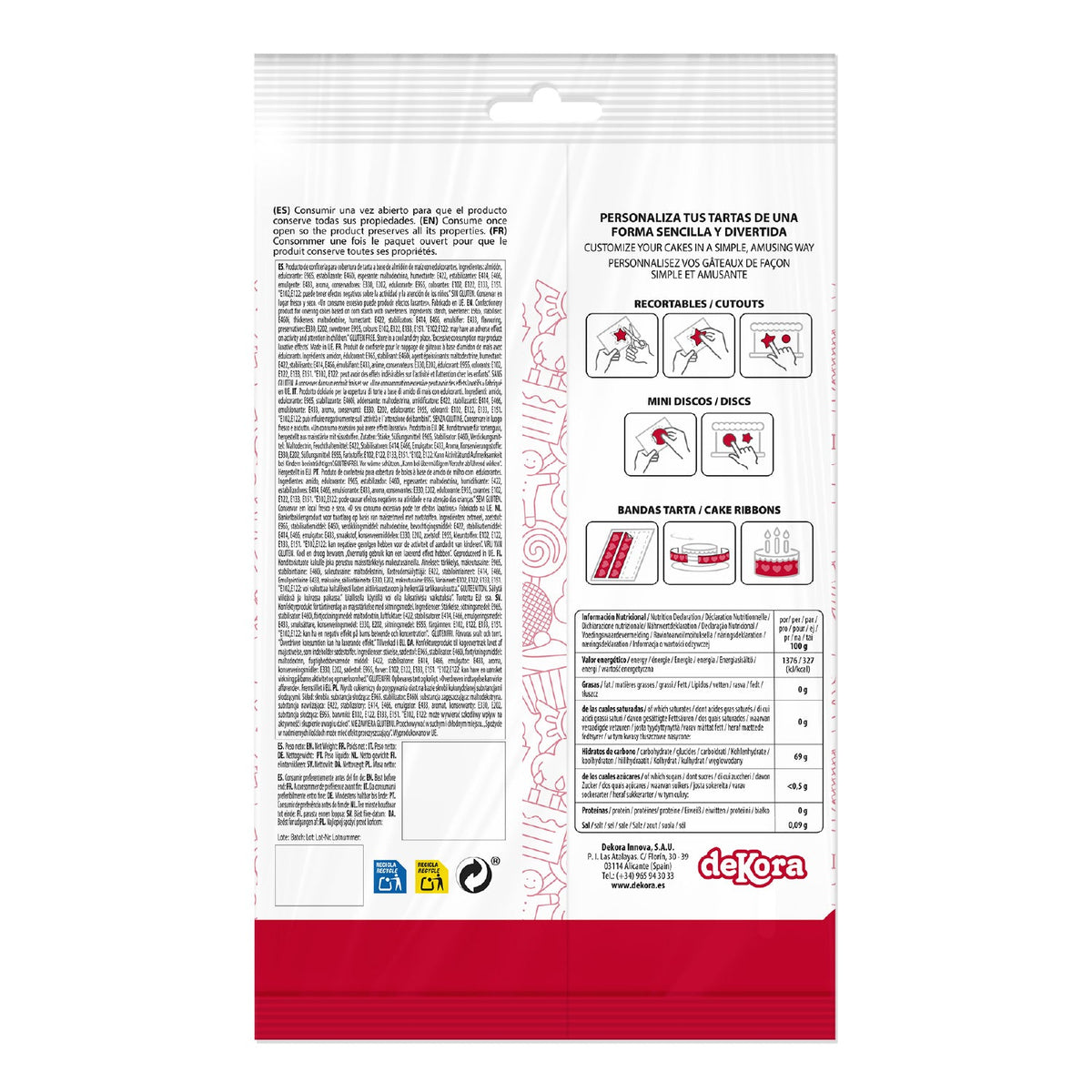 Décorations Comestibles Bluey et Bingo à Découper A5 – Dekora