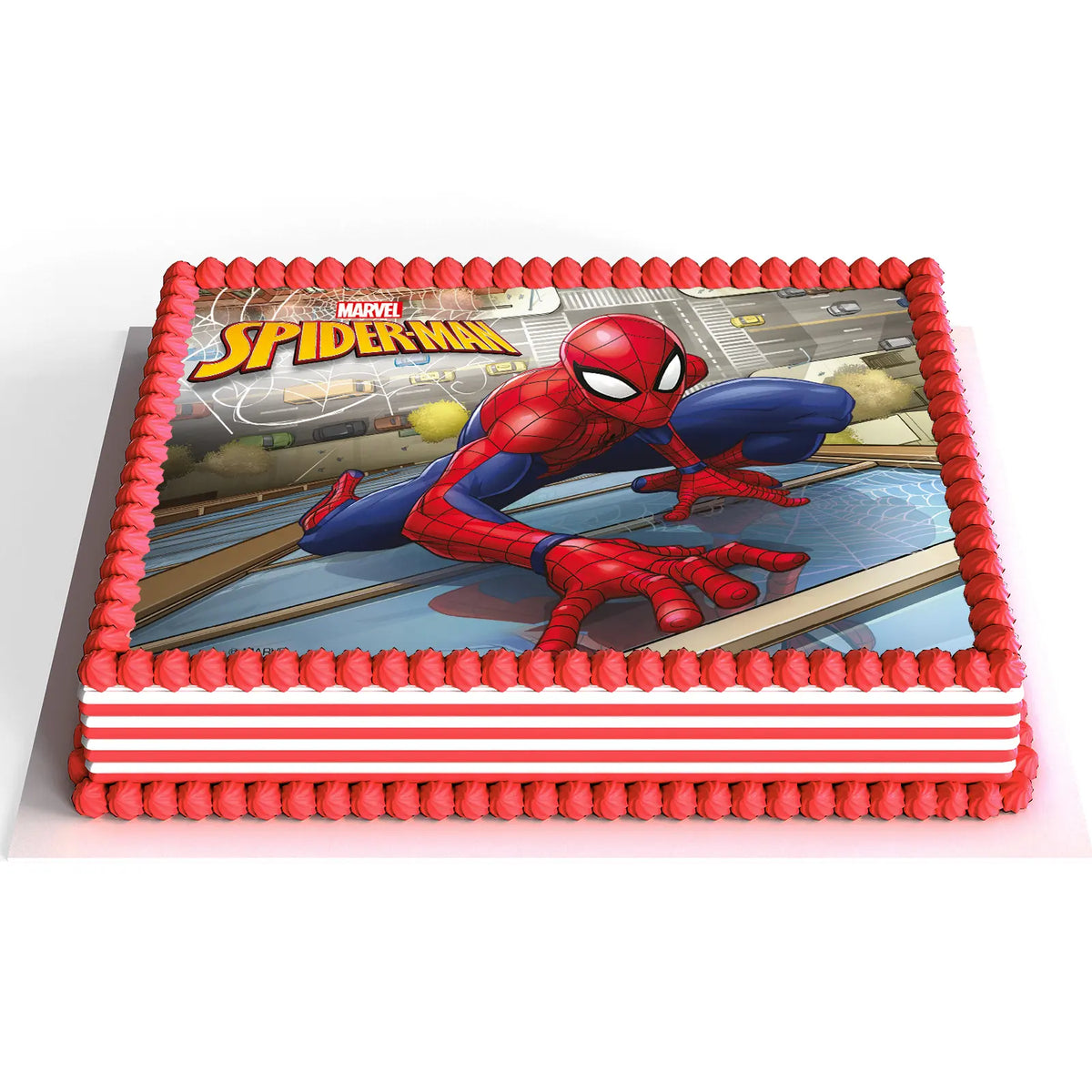 Feuille comestible Spider-Man A5 14,8 x 21 cm Dekora