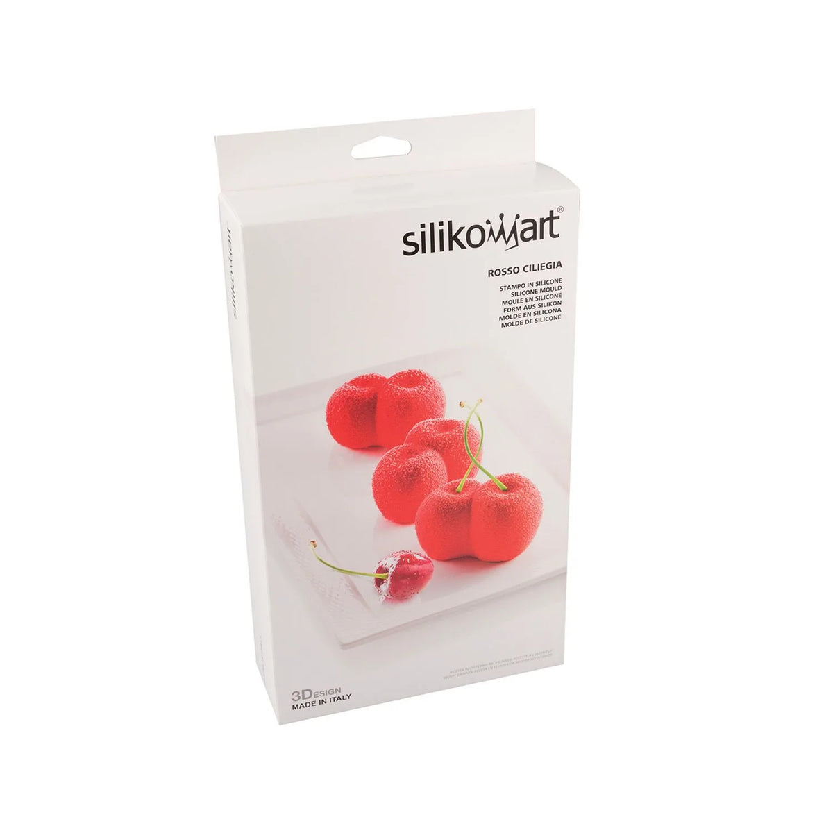 Moule silicone cerise Rosso Ciliegia Silikomart