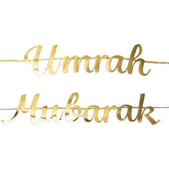 Guirlande or Umrah Mubarak