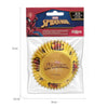Caissettes Cupcakes Spiderman Ø 5 cm – Dekora x25