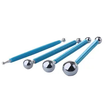 Ébauchoirs boules inox lot de 4
