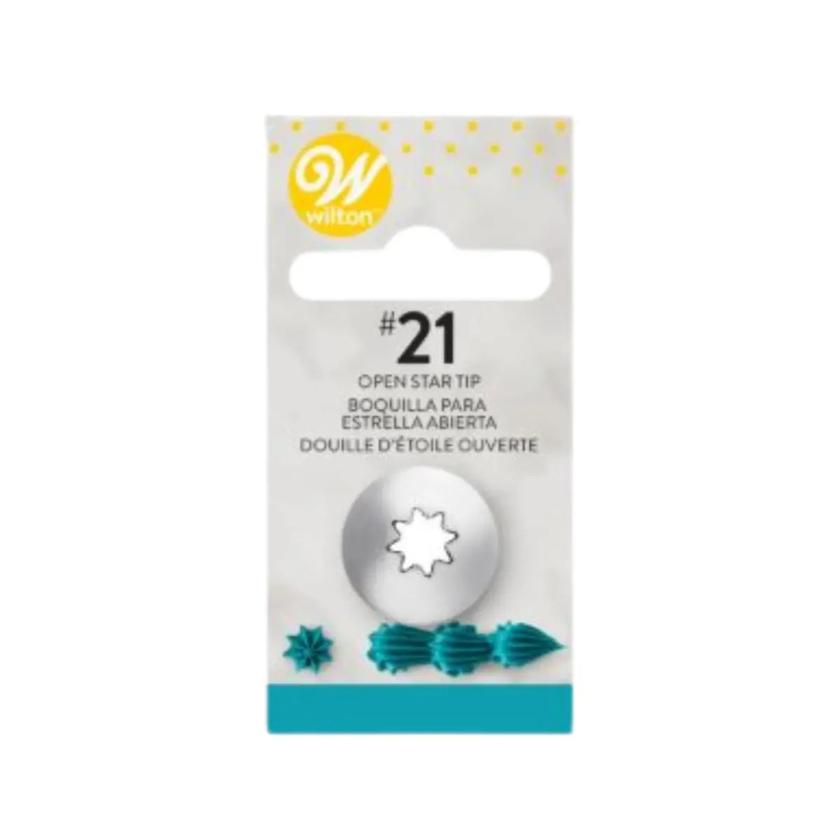 Douille étoile ouverte #021 Wilton