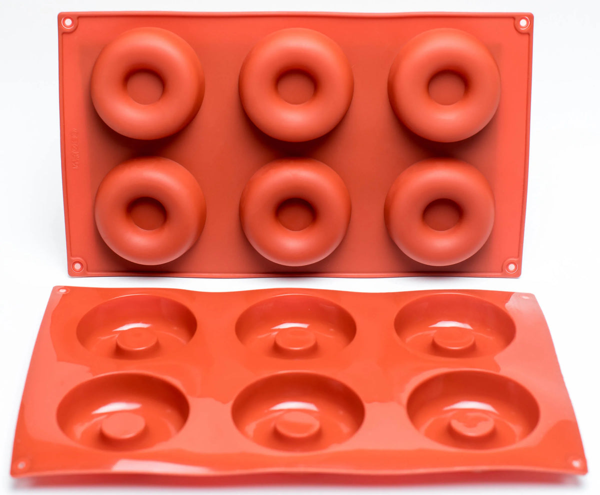 Moule silicone 6 Anneaux Donuts