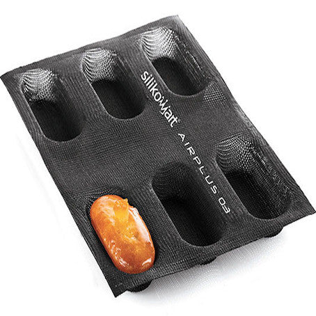 Moule silicone mini pains et brioches Air Plus 6 Silikomart