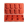 Moule silicone 8 rectangle à stries