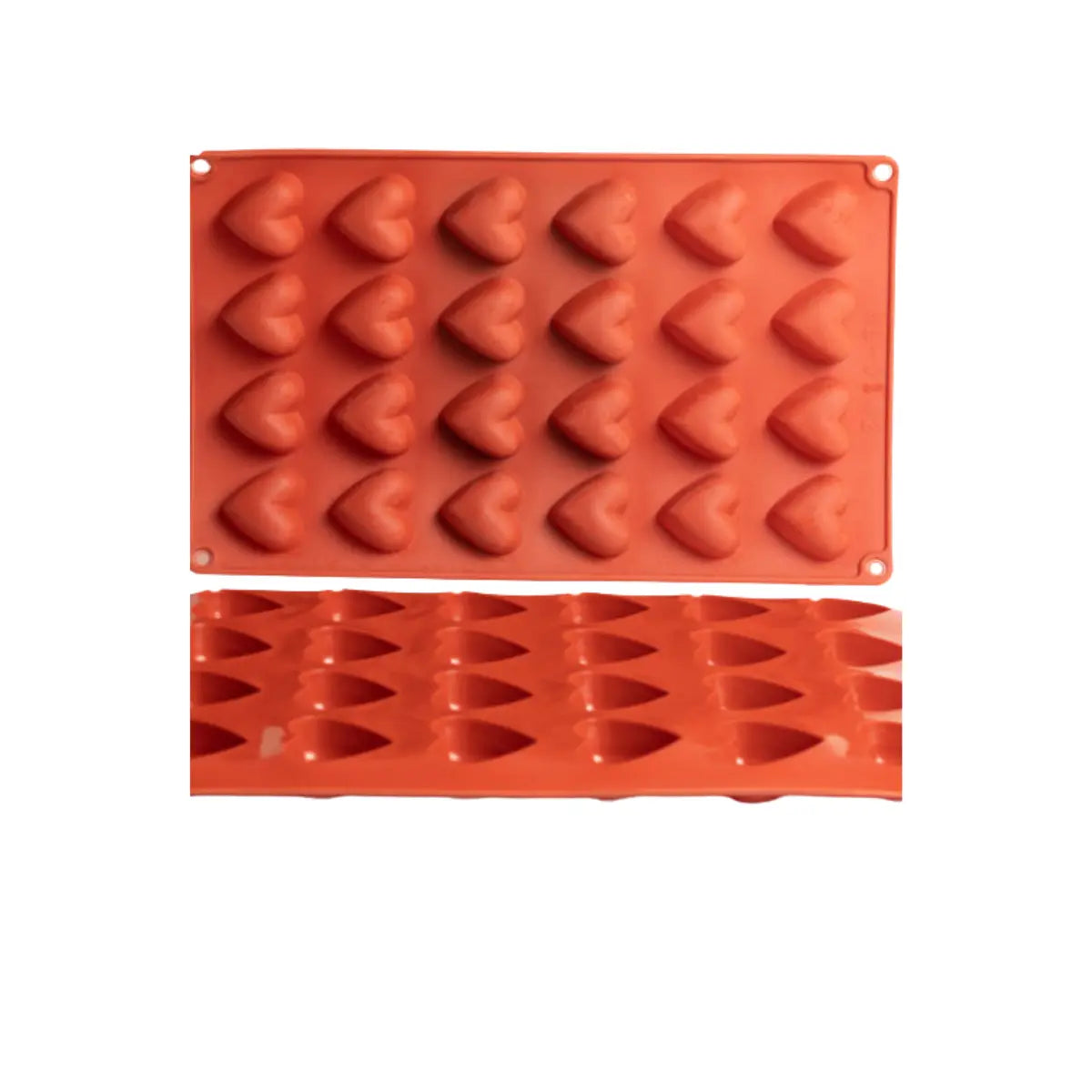 Moule silicone 24 mini cœurs