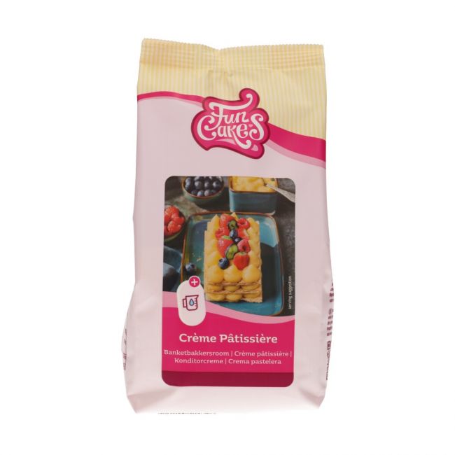 Préparation pour crème pâtissière 500 g FunCakes