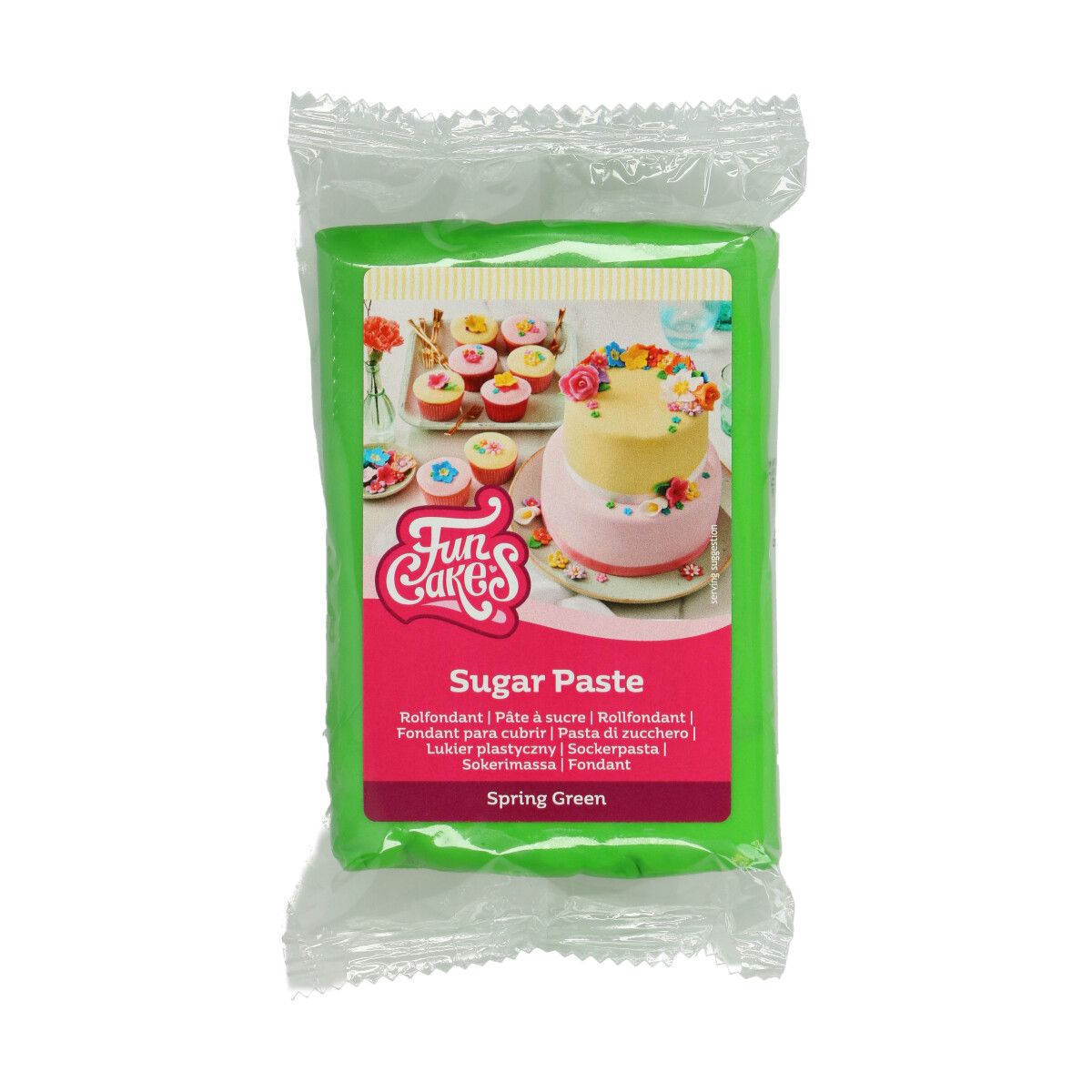 Pâte à sucre vert printemps FunCakes