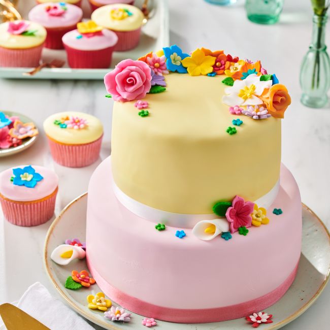 Pâte à sucre orange tropical 250 g FunCakes
