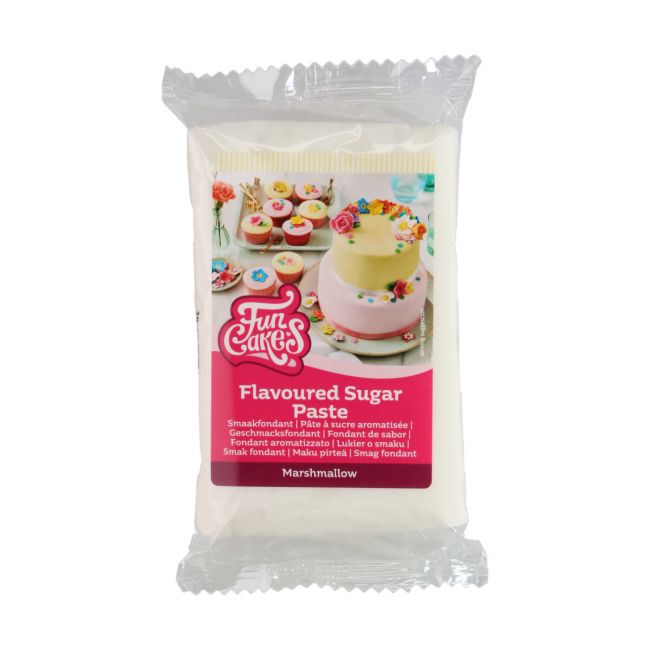 Pâte à sucre arôme marshmallow 250 g FunCakes