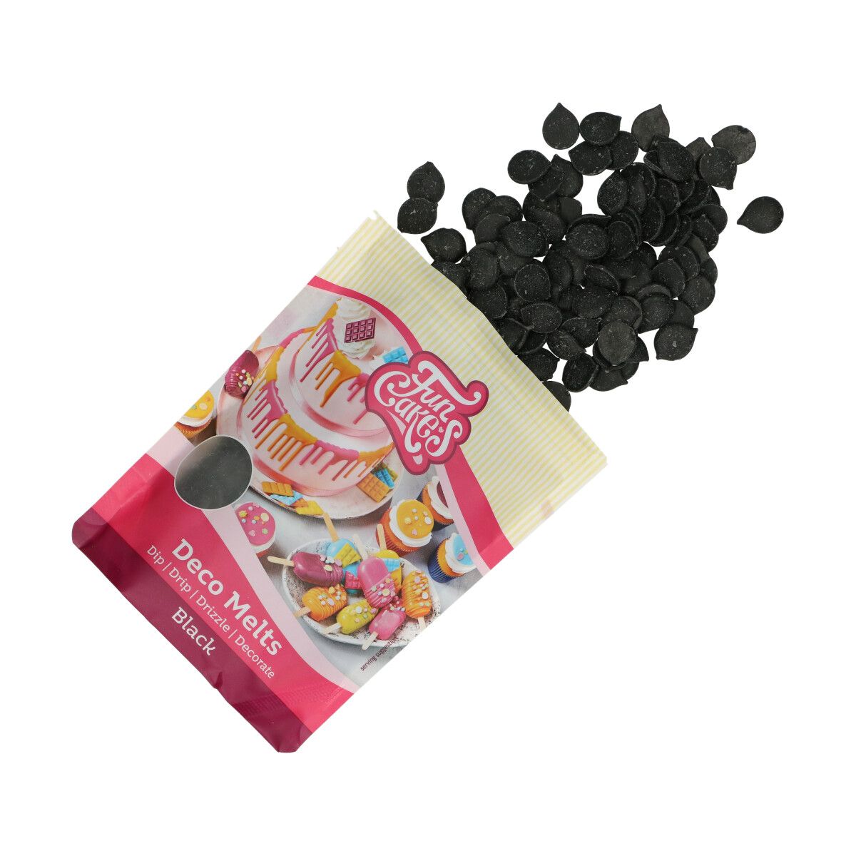 Déco Melts noir FunCakes