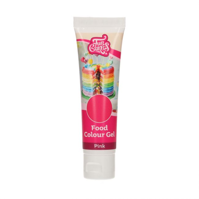 Colorant gel rose FunCakes