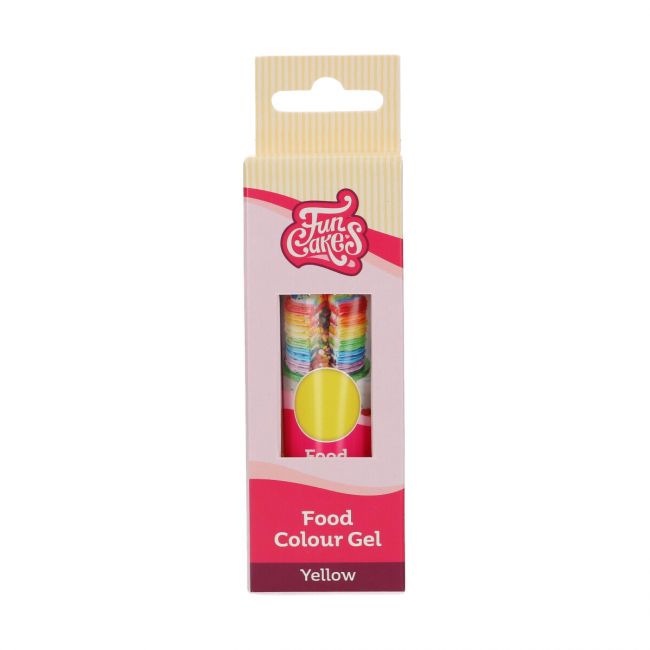 Colorant gel jaune FunCakes