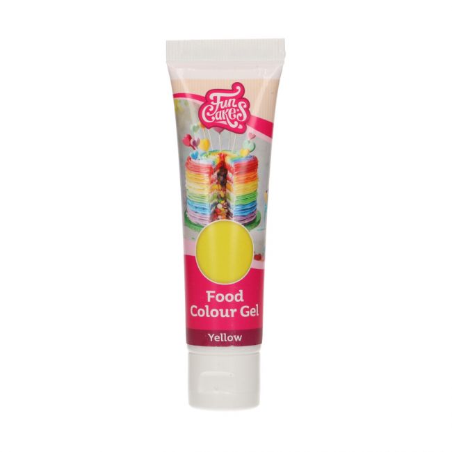 Colorant gel jaune FunCakes
