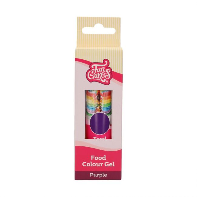 Colorant gel violet pourpre FunCakes