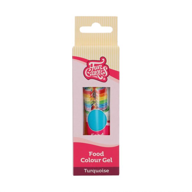 Colorant gel bleu turquoise FunCakes