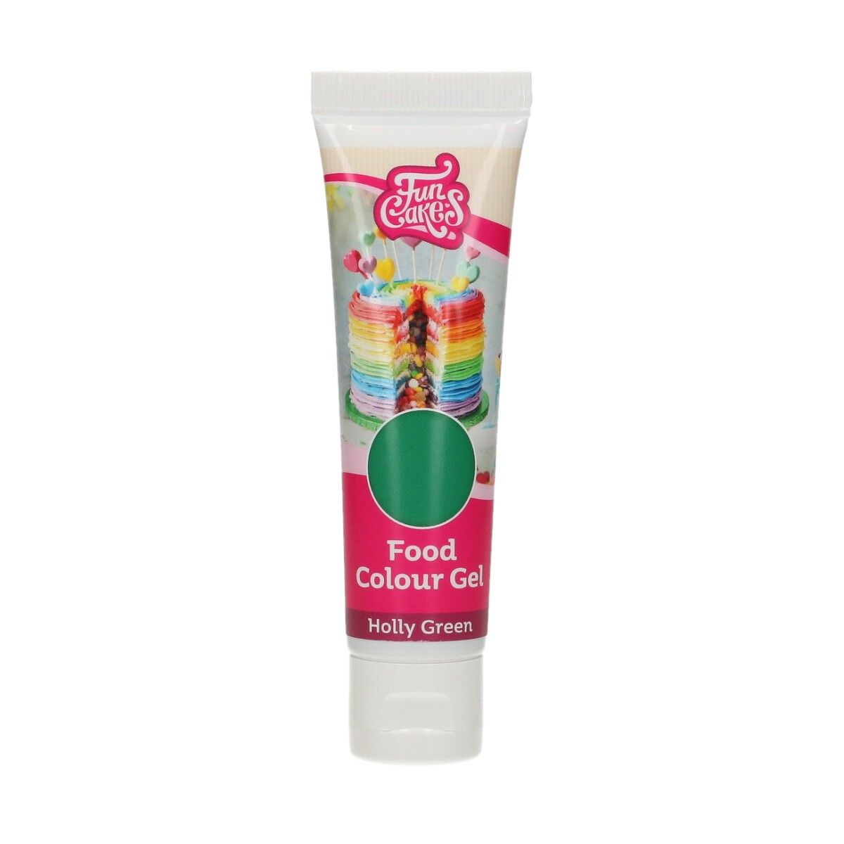 Colorant gel vert houx FunCakes