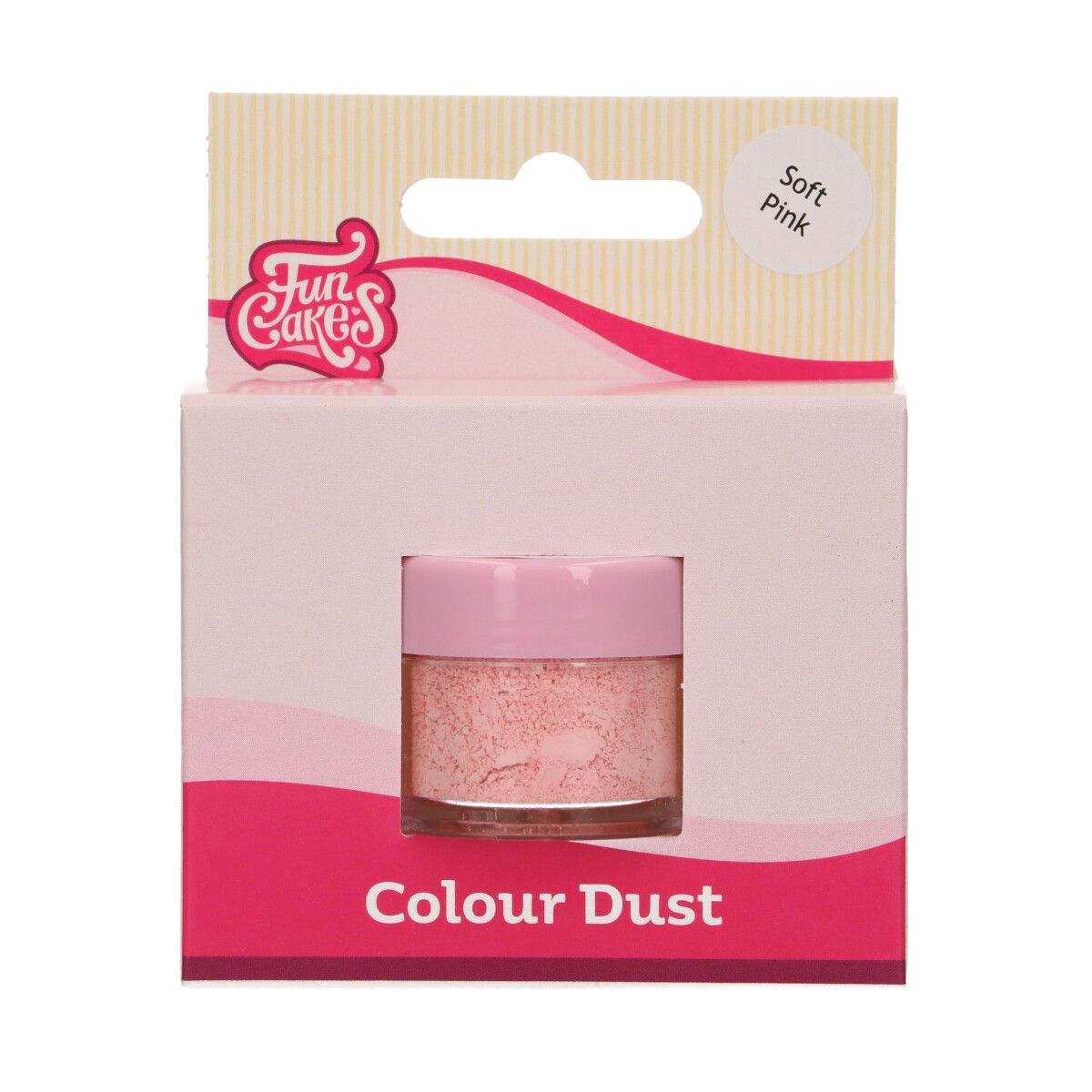 Colorant en poudre Dust rose soft FunCakes
