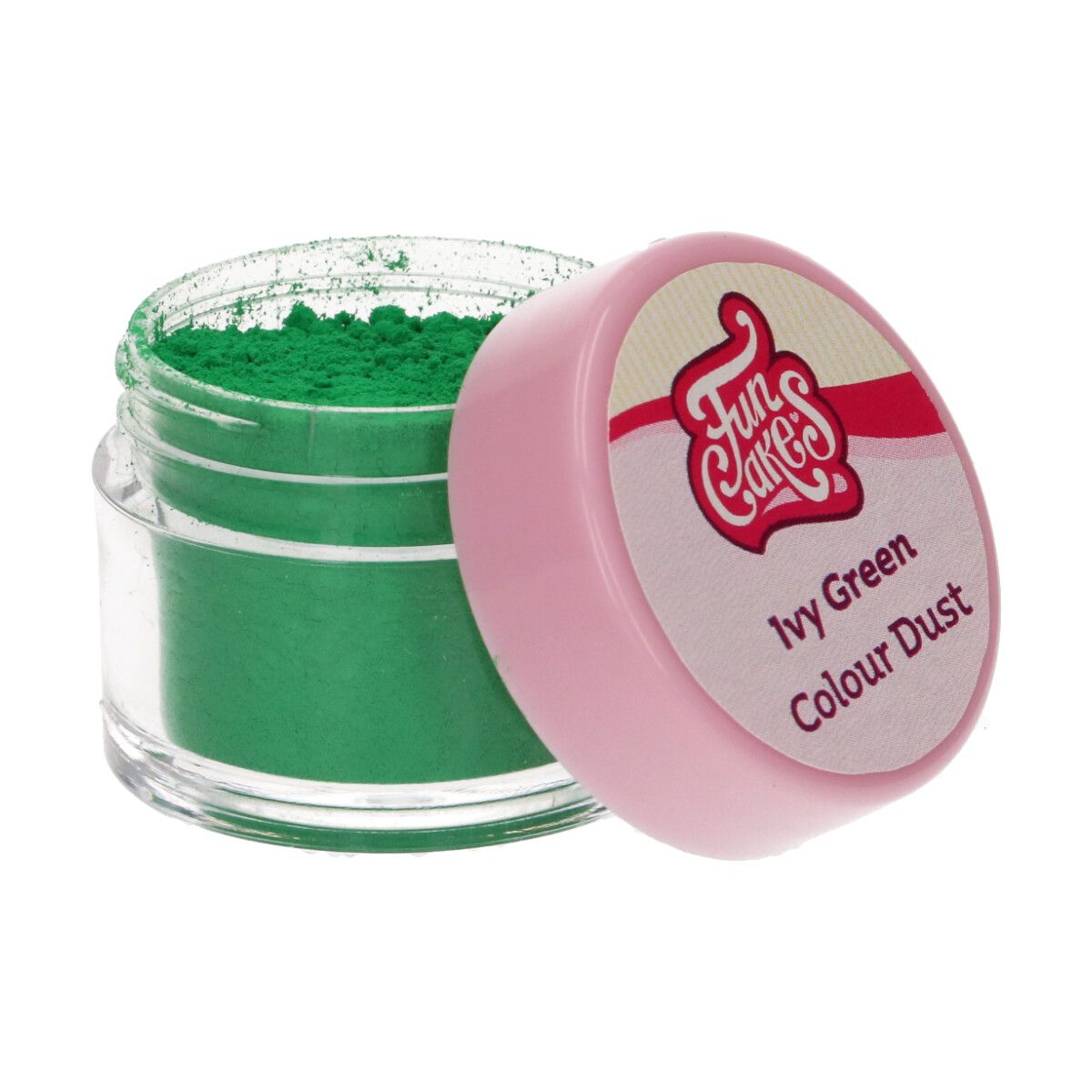 Colorant en poudre Dust vert lierre FunCakes