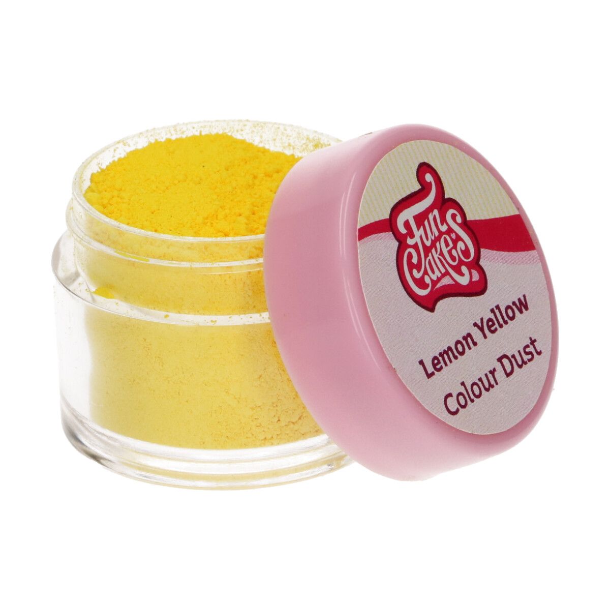 Colorant en poudre Dust jaune citron FunCakes