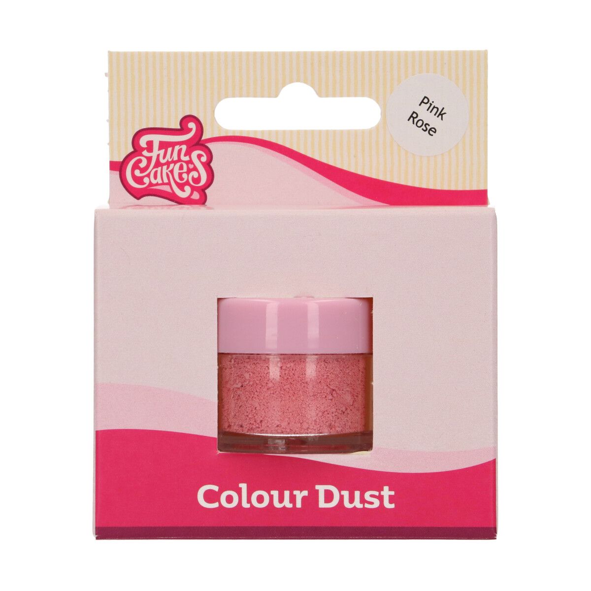 Colorant en poudre Dust rose pink FunCakes