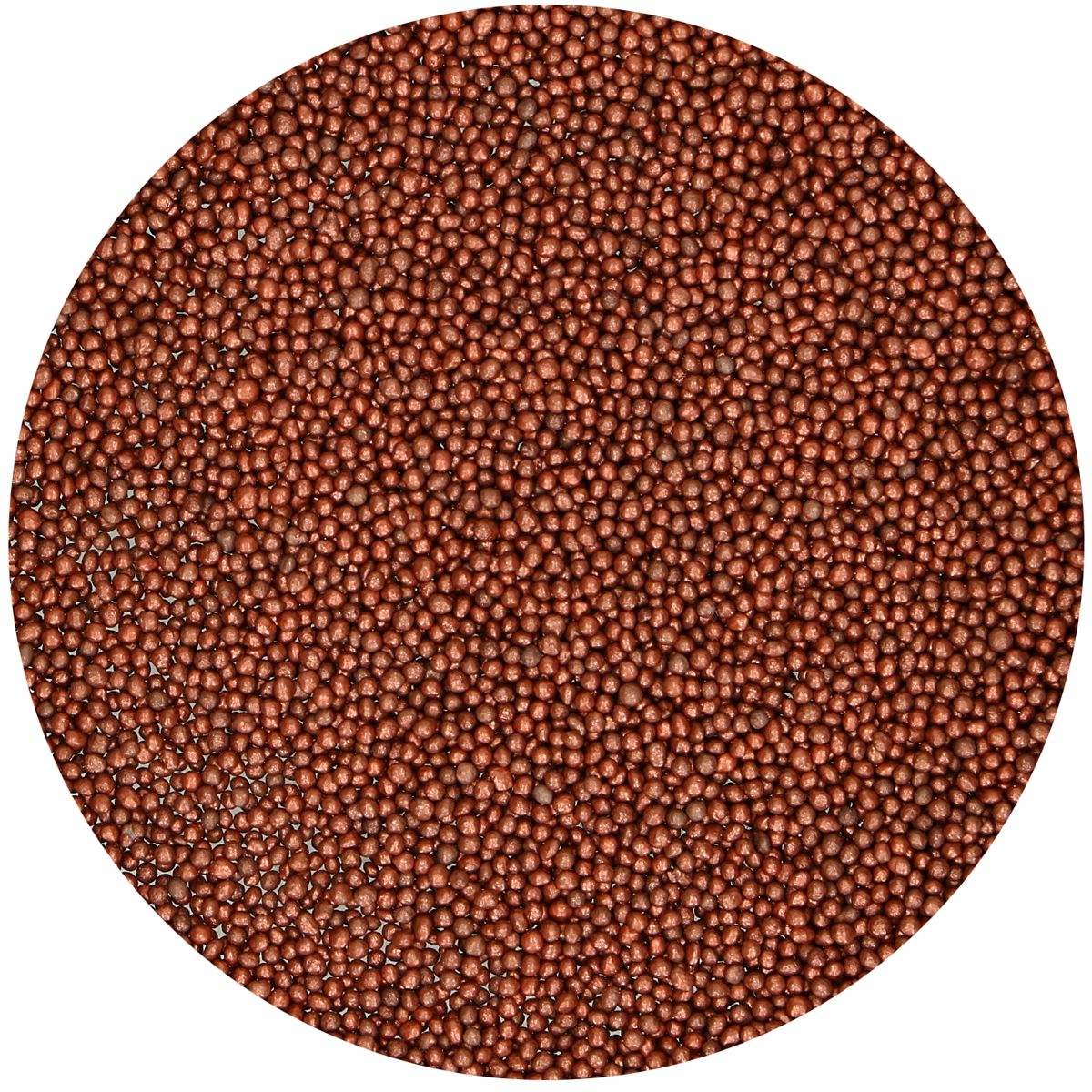 Nonpareils mini-billes en sucre cuivre 80 g FunCakes